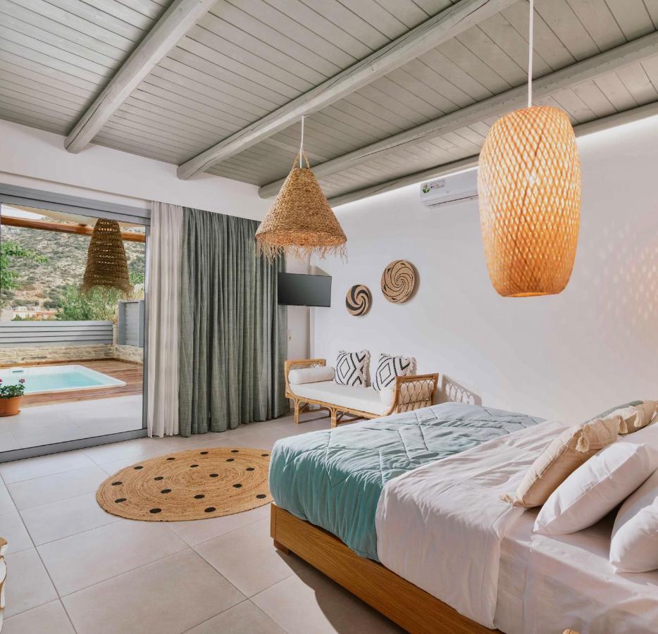 The Cave Villa Матала Экстерьер фото
